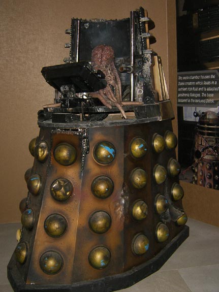 The inside of a Dalek!